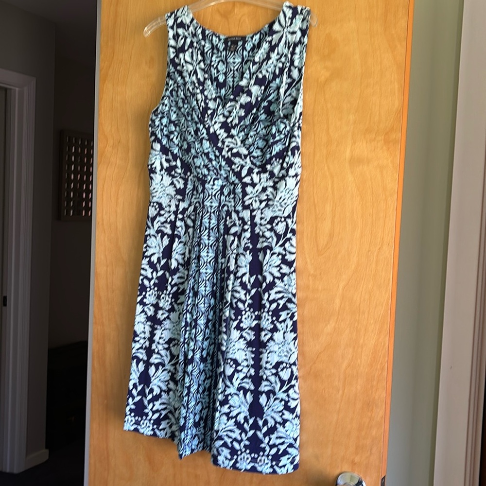 Lands End fit and flare dress. Medium (10-12) Petite